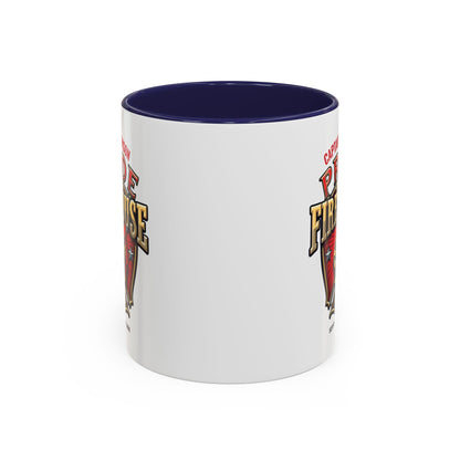 Personalized Pride of the Firehouse Shield Mug, Fire Department, Fire Fighter Gift, Firefighter Mug, Firefighter Dad Gift
