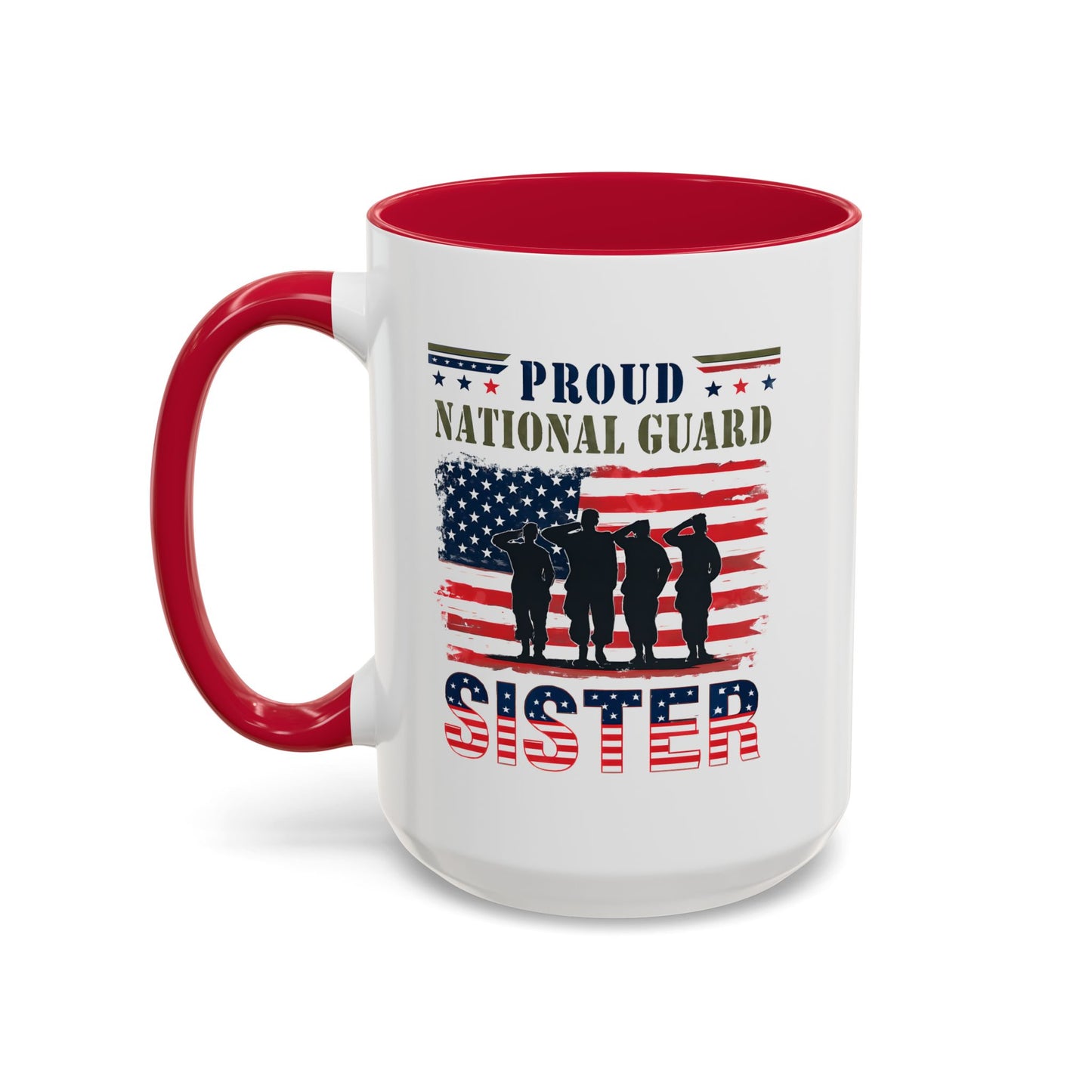 National Guard, Proud Sister Mug, Army National Guard, Armed Forces Gift, Veteran Appreciation, Gift For Heroes