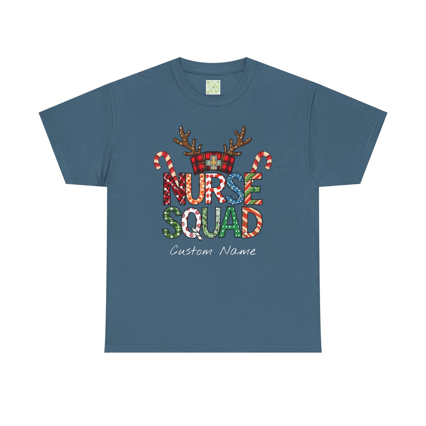 Personalized Nurse Squad Holiday Tee, Snowman Shirt, Christmas Womens, Future Nurse Gift, Nurse Gift, Gift For Nurse