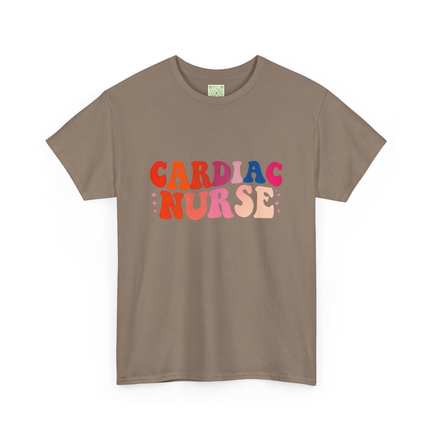 Cardiac Nurse Unisex Heavy Cotton Tee, Cardiac Nurse Shirt, ICU Nurse Gift, Nurses Day Gift, Nurse Squad Shirt