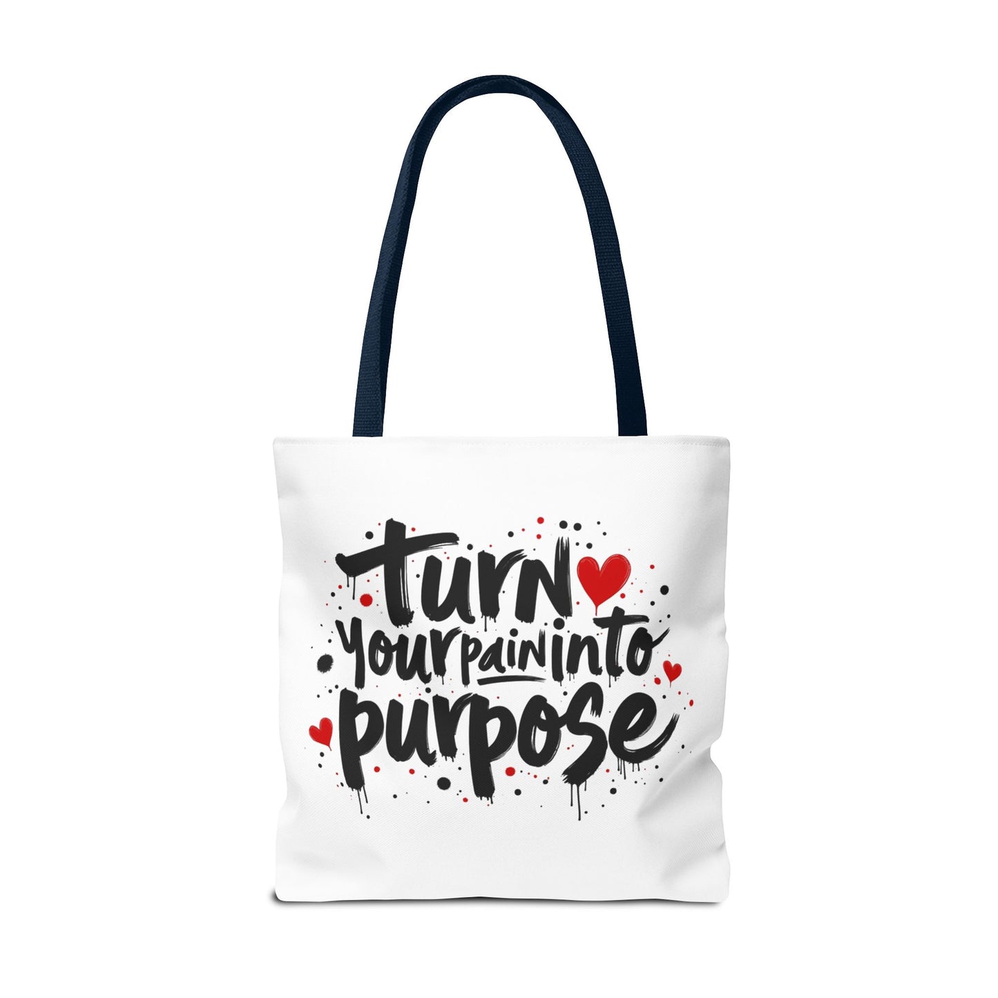 Enneagram 4 Inspirational Tote Bag, Turn Your Pain Into Purpose, Enneagram Type 4, Self Growth, Personality Types