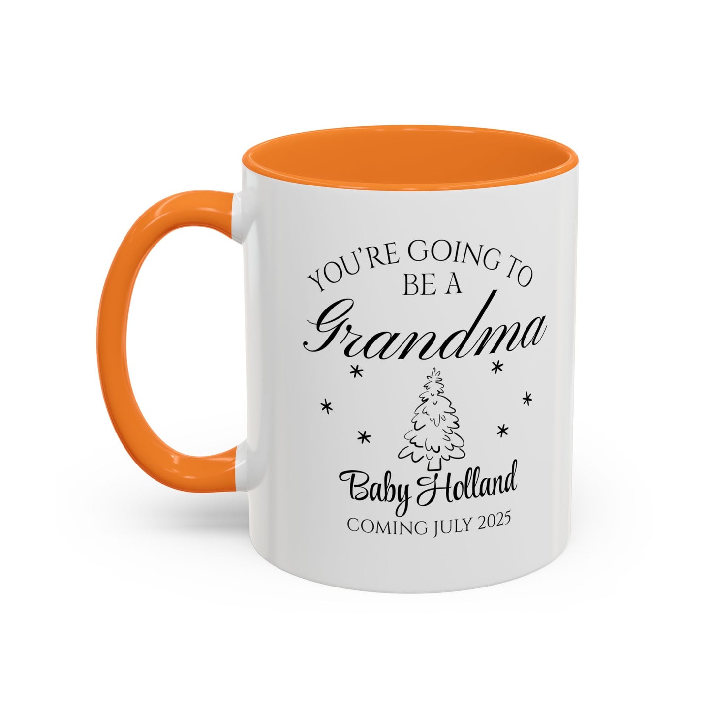 You’re Going to Be a Grandma Mug, Pregnancy Announcement Coffee Cup, New Grandma Gift, Baby Reveal Mug for Grandparents, 2025 Baby Announcement
