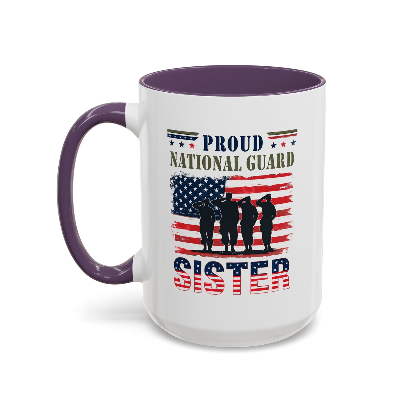 Proud National Guard Sister Mug, Army National Guard, Armed Forces Gift, Veteran Appreciation, Gift For Heroes