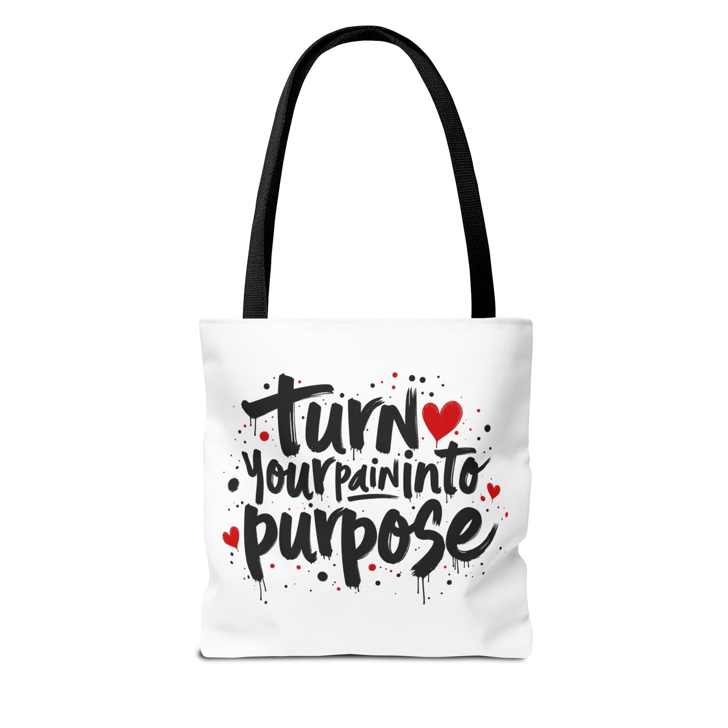 Enneagram 4 Inspirational Tote Bag, Turn Your Pain Into Purpose, Enneagram Type 4, Self Growth, Personality Types