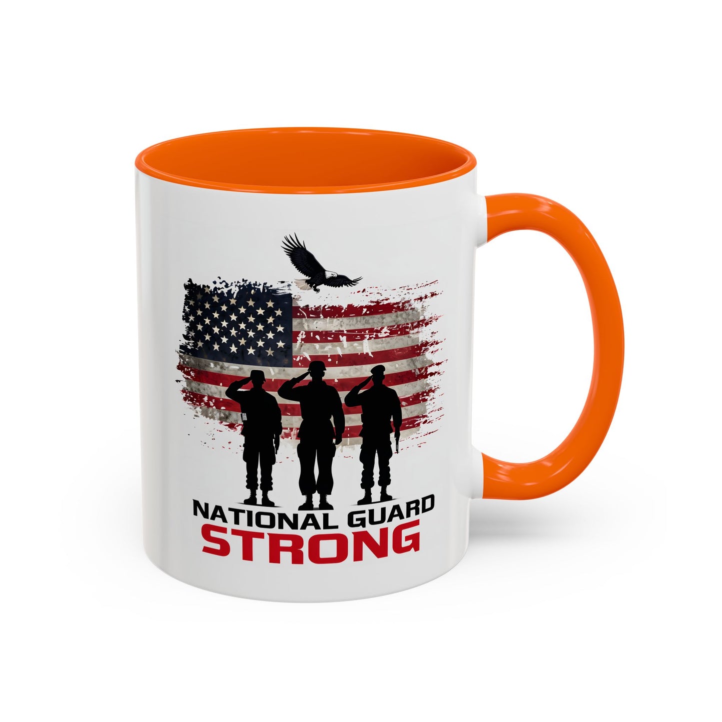 Patriotic National Guard Coffee Mug, Air National Guard, Army Wife Mug, Gift for Soldier, Army Veteran Gift, Army Dad Mug