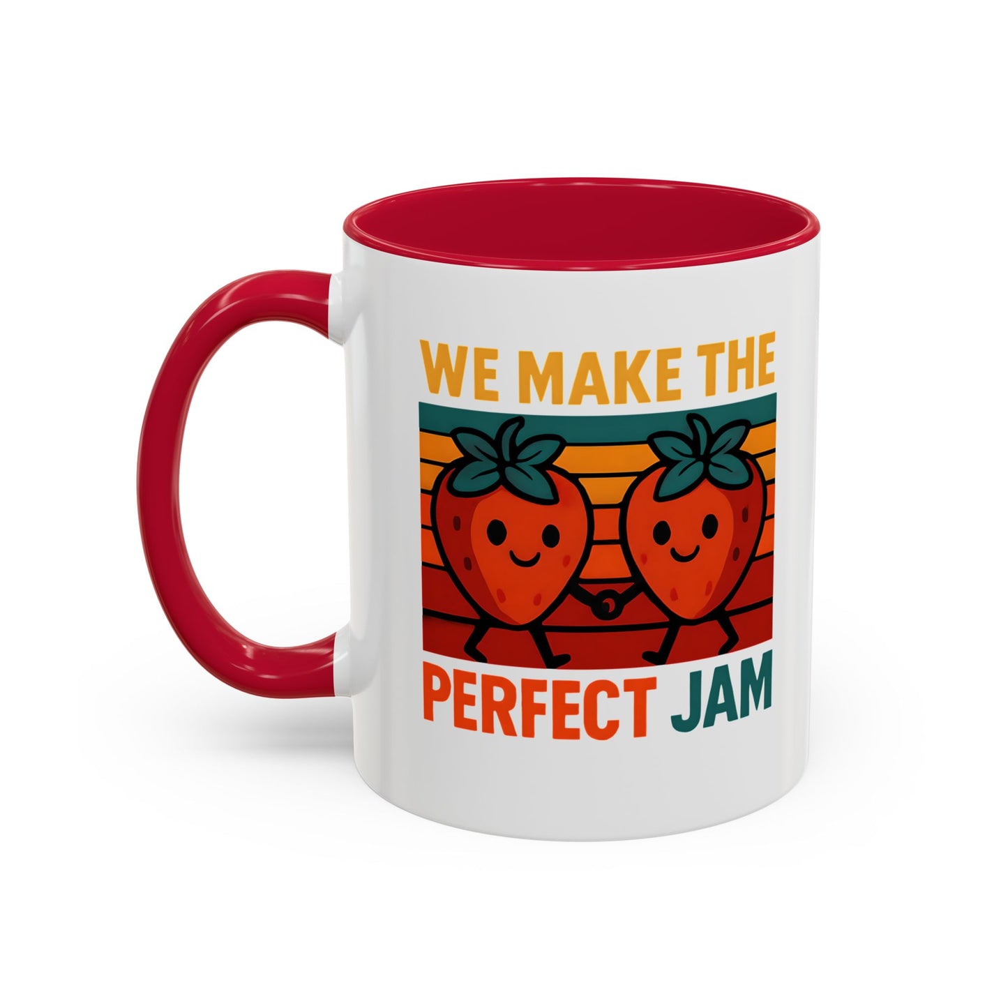 Humorous Strawberry Jam Coffee Mug, Summer Vibes Mug, Strawberry Mug, Food Humor Mug, Hilarious Mug, Gift Idea