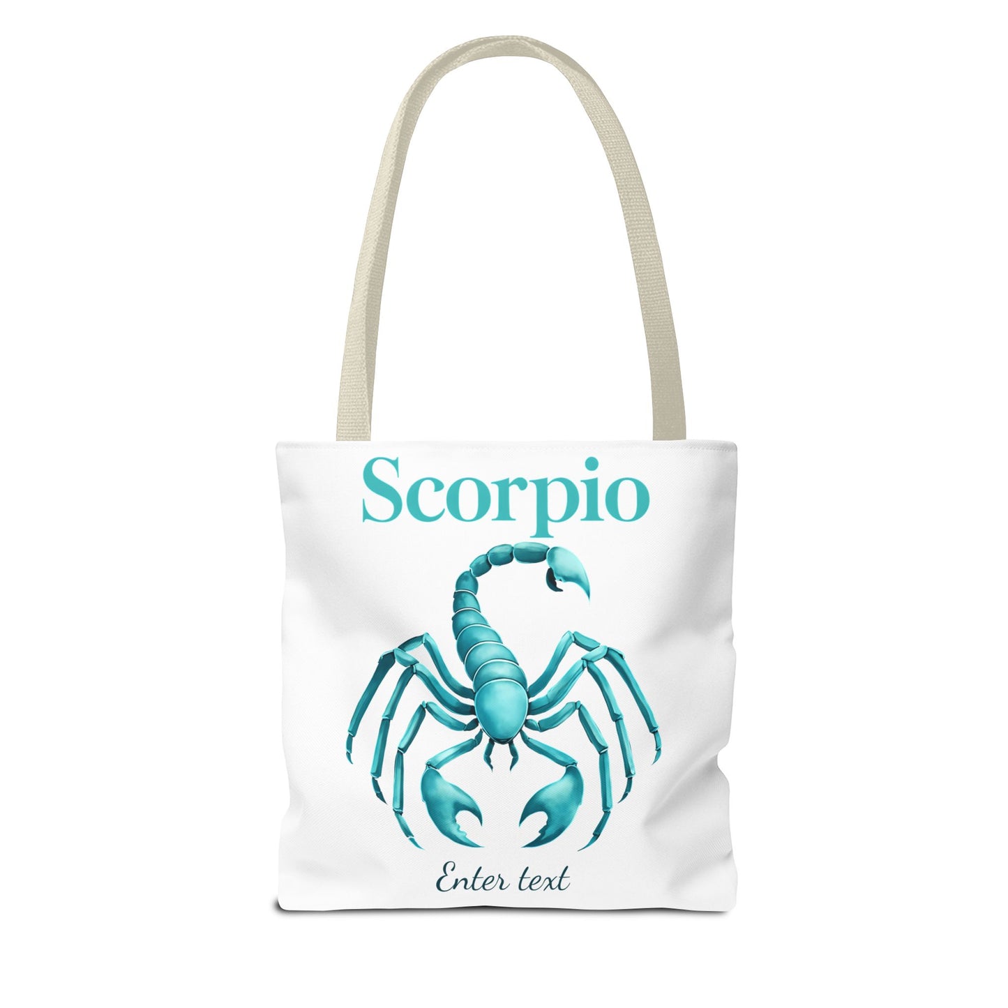 Scorpio Zodiac Personalized Tote Bag, Custom Scorpio Gift, Astrology Tote, Birth Month Gift, Scorpio Sign Present