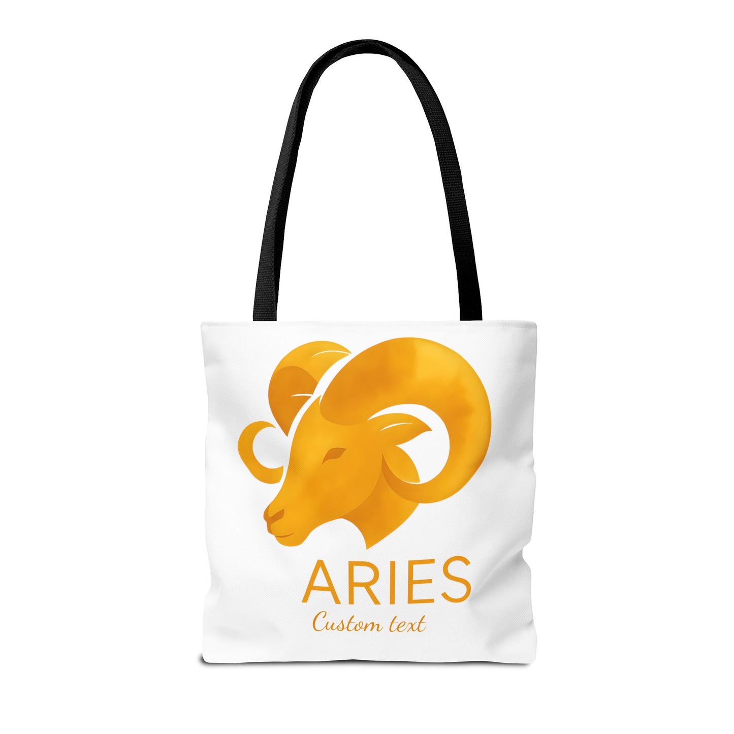 Aries Zodiac Personalized Tote Bag, Artistic Tote Bag, Astrology Bag, Unique Tote Bag, Aries Birthday Gift