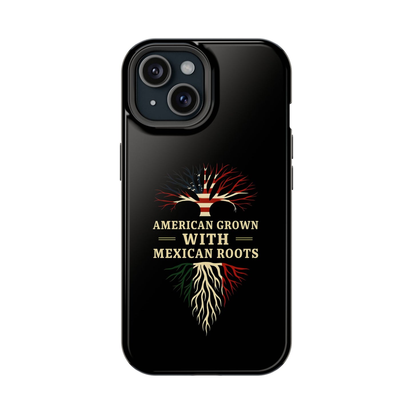 American Grown Magnetic Phone Case, Custom Tough Phone Cover, Unique Phone Accessory, Gift for Her, Multicultural Pride