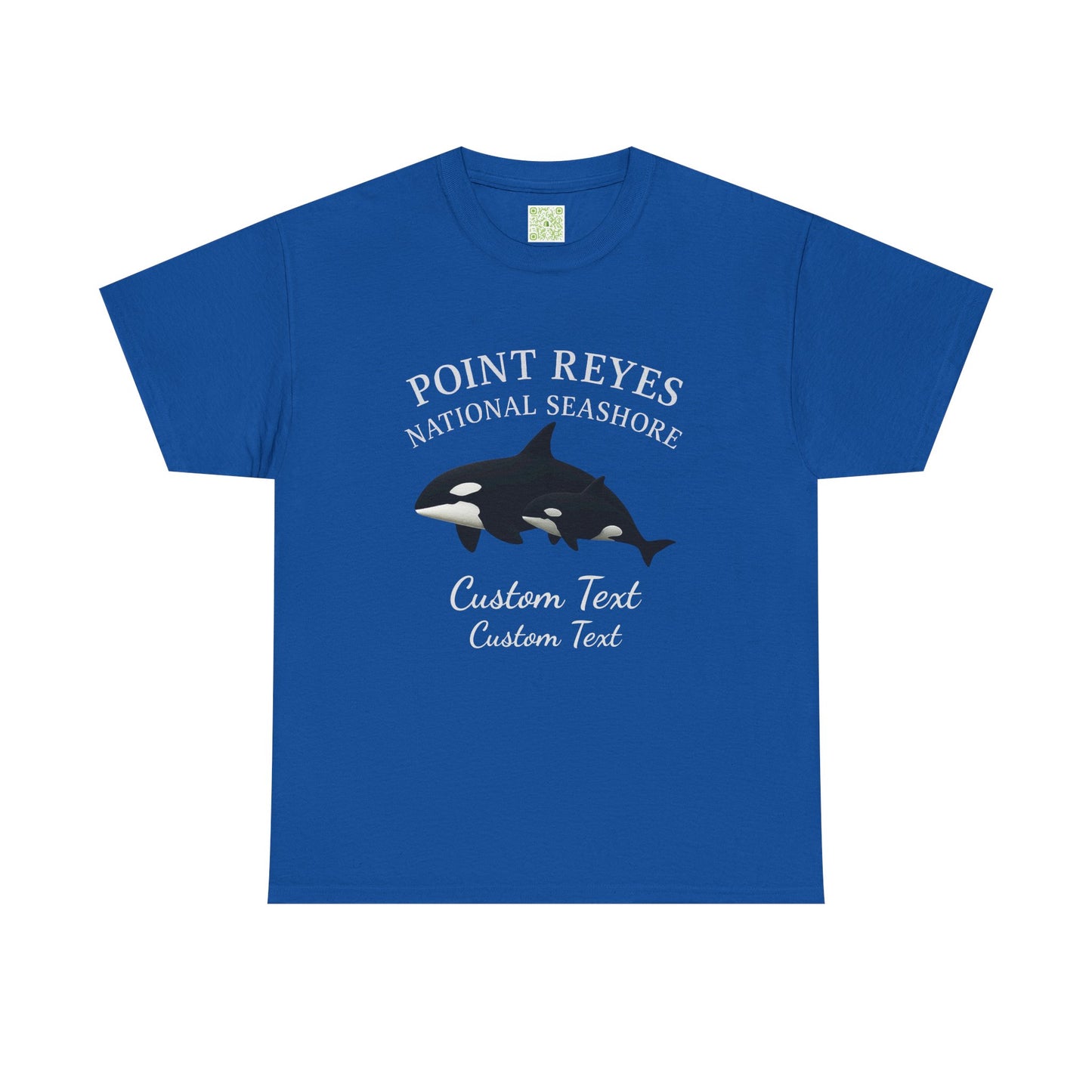 Point Reyes National Seashore Orca Tee, Marin County Whale Shirt, California Coast T-shirt, Pacific Ocean Gift, Whale Watching Apparel