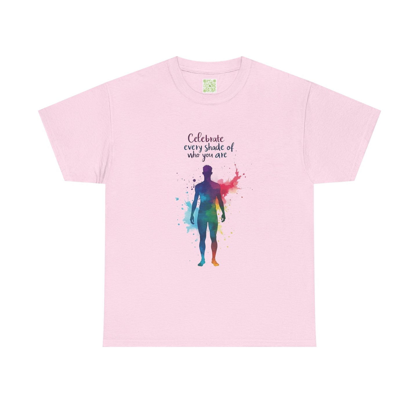 Enneagram Four Celebrate Every Shade Personality Tee, Celebrate Every Shade, Unisex Heavy Cotton, Self Growth, Individualist Tee