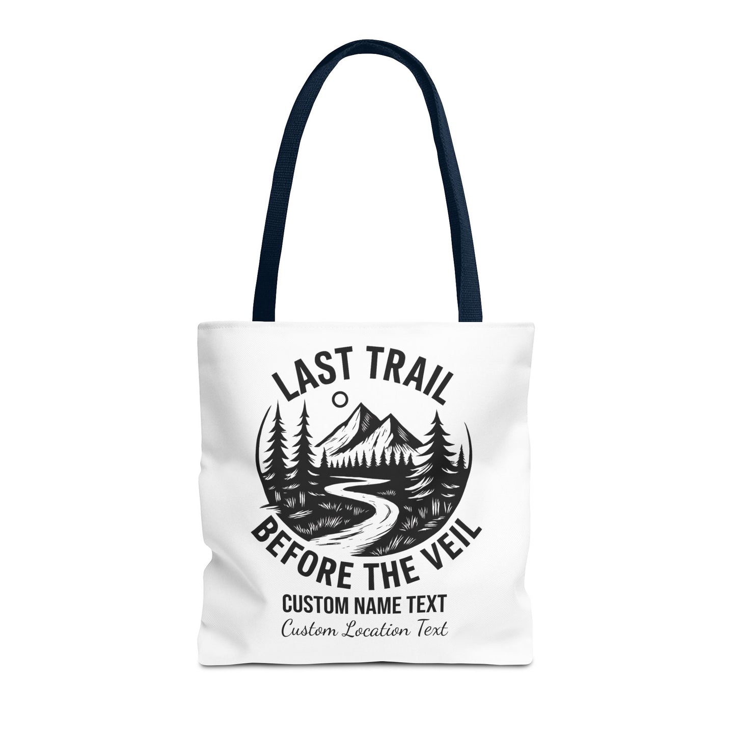 Bachelorette Last Trail Before the Veil Tote, Bride Tote Bag, Bridesmaid Tote Bags, Hen Party Favors, Bride Squad