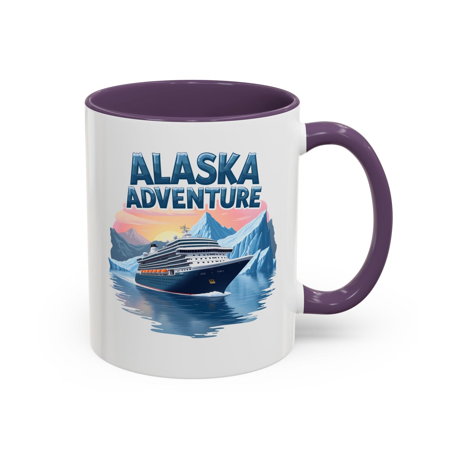 Alaska Adventure Coffee Mug, Alaska Family Trip Souvenir, Alaskan Cruise Gift, Travel Mode Mug, Cruise Birthday