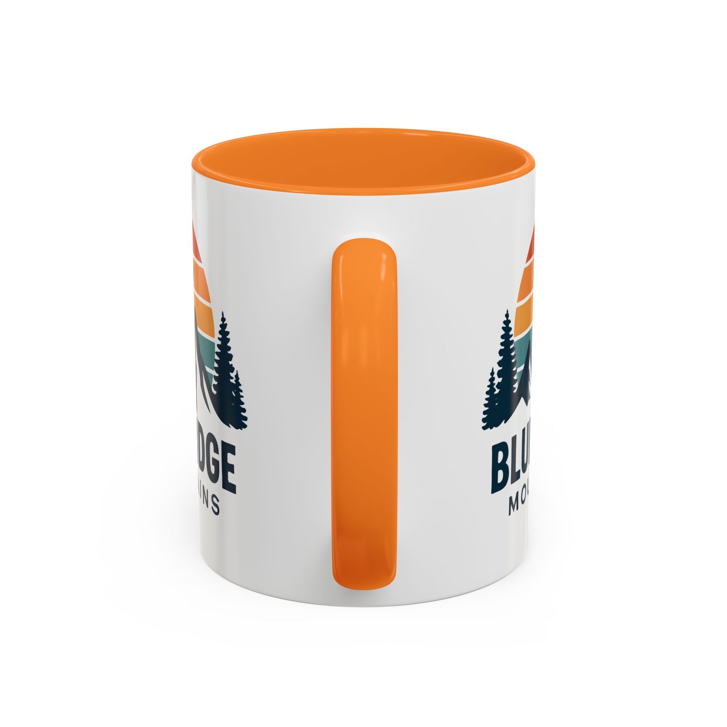 Blue Ridge Mountains, One Happy Camper, Accent Coffee Mug, Blueridge Mug, Blue Ridge Parkway, Camping Coffee Mug, Camping Gift