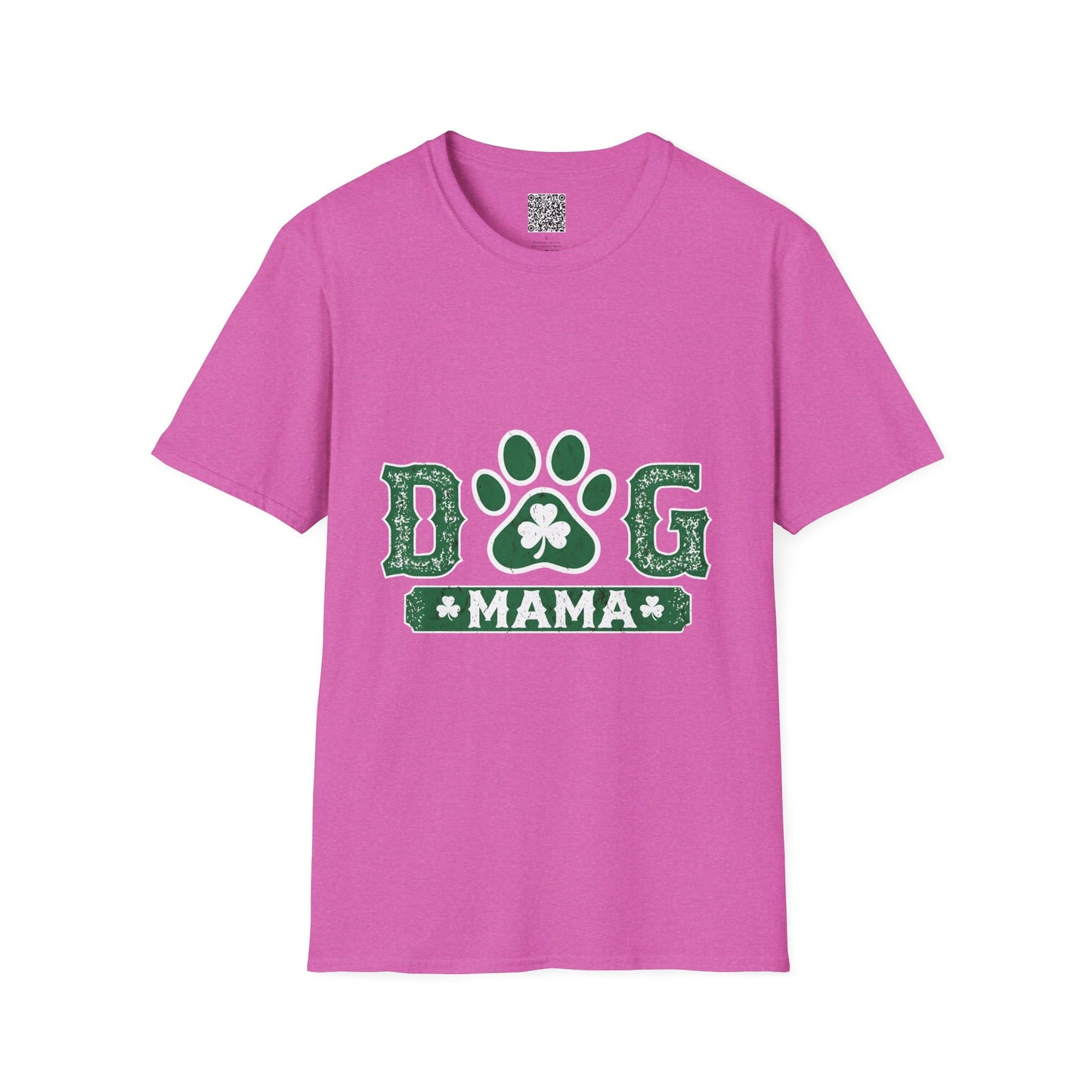 Dog Mama T-Shirt - Unisex Pet Lover Tee, Dog Paw Print Shirt, Dog Mom Gift, Casual Wear for Animal Lovers