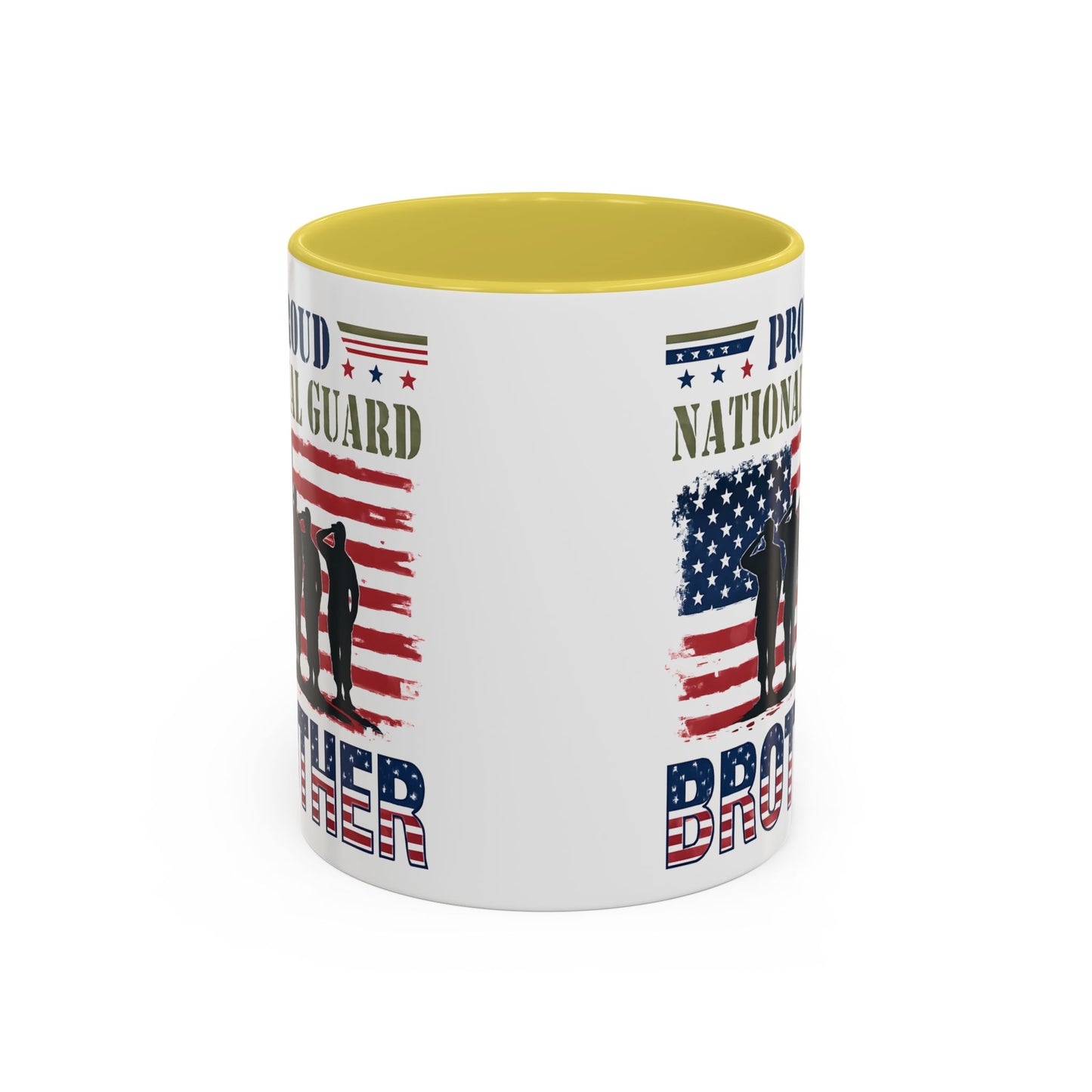 National Guard, Proud Brother Coffee Mug, Veteran Appreciation Mug, Military Family Gift, Army Gifts, Tactical Gifts