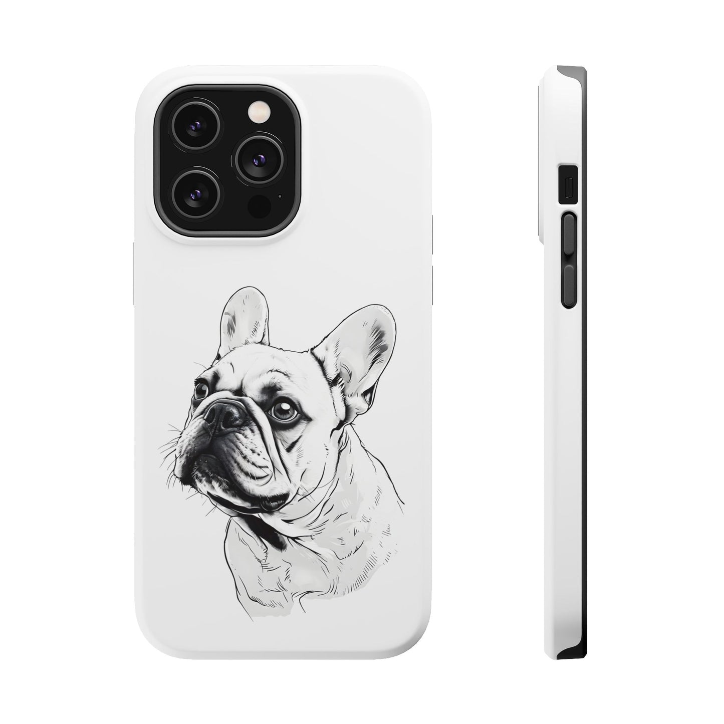 French Bulldog Magnetic Phone Case, Custom Pet Case, Durable Phone Accessories, Gift for Dog Lovers, Unique Phone Protection