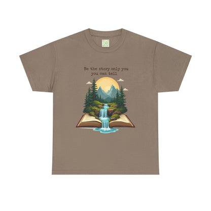 Enneagram 4 T-Shirt,  Be The Story Only You Can Tell, Inspirational Book Graphic T-Shirt, Enneagram 4, Individualist Tee, Self Growth, , Enneagram Type 4