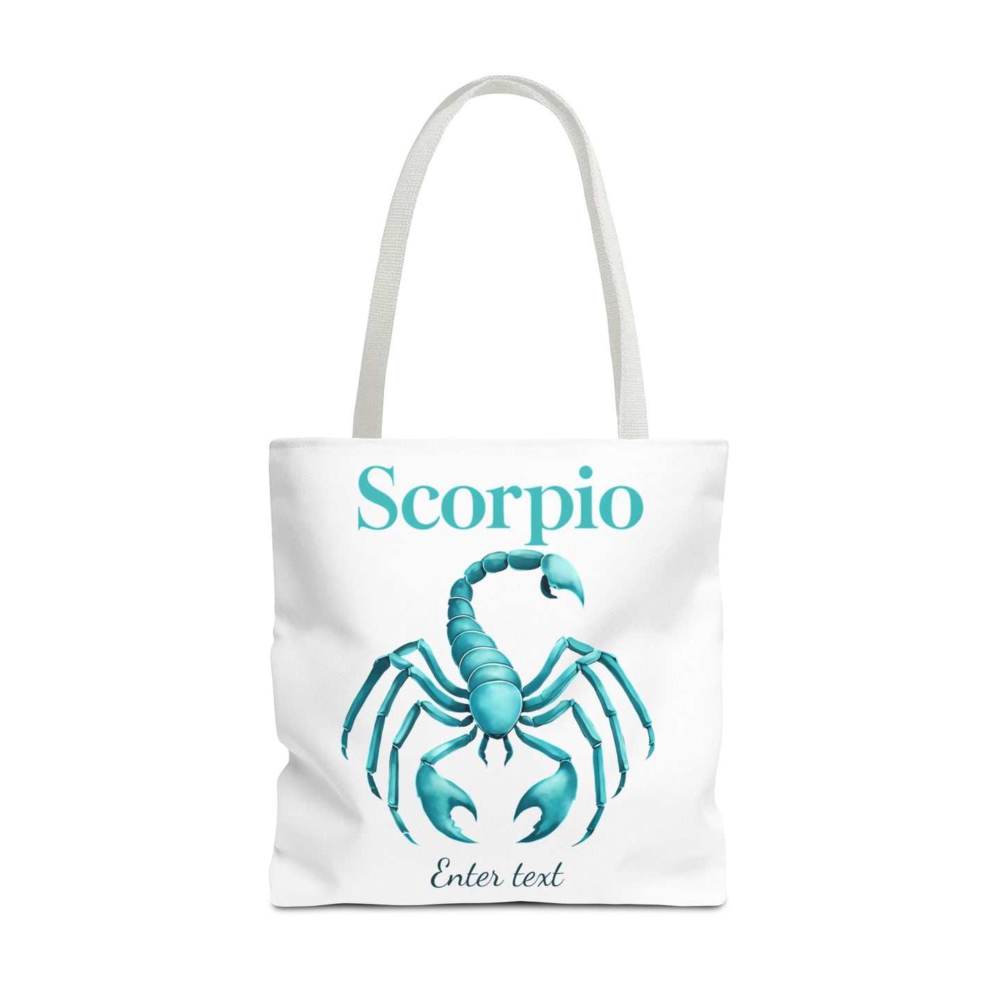 Scorpio Zodiac Personalized Tote Bag, Custom Scorpio Gift, Astrology Tote, Birth Month Gift, Scorpio Sign Present