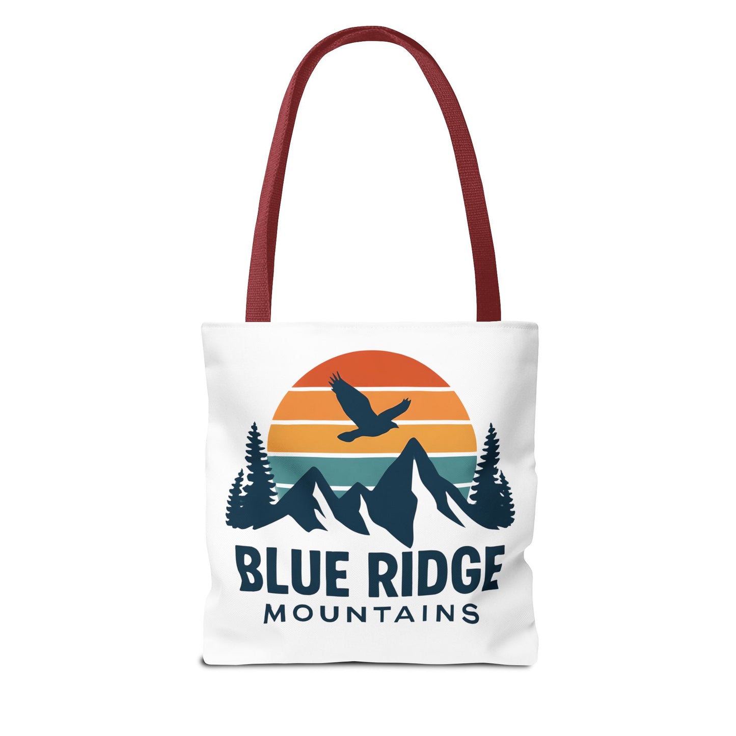 Blue Ridge Mountains Tote, Blue Ridge Parkway Bag, Appalachian Trail Tote, Smokey Mountains Gift, North Carolina Gift