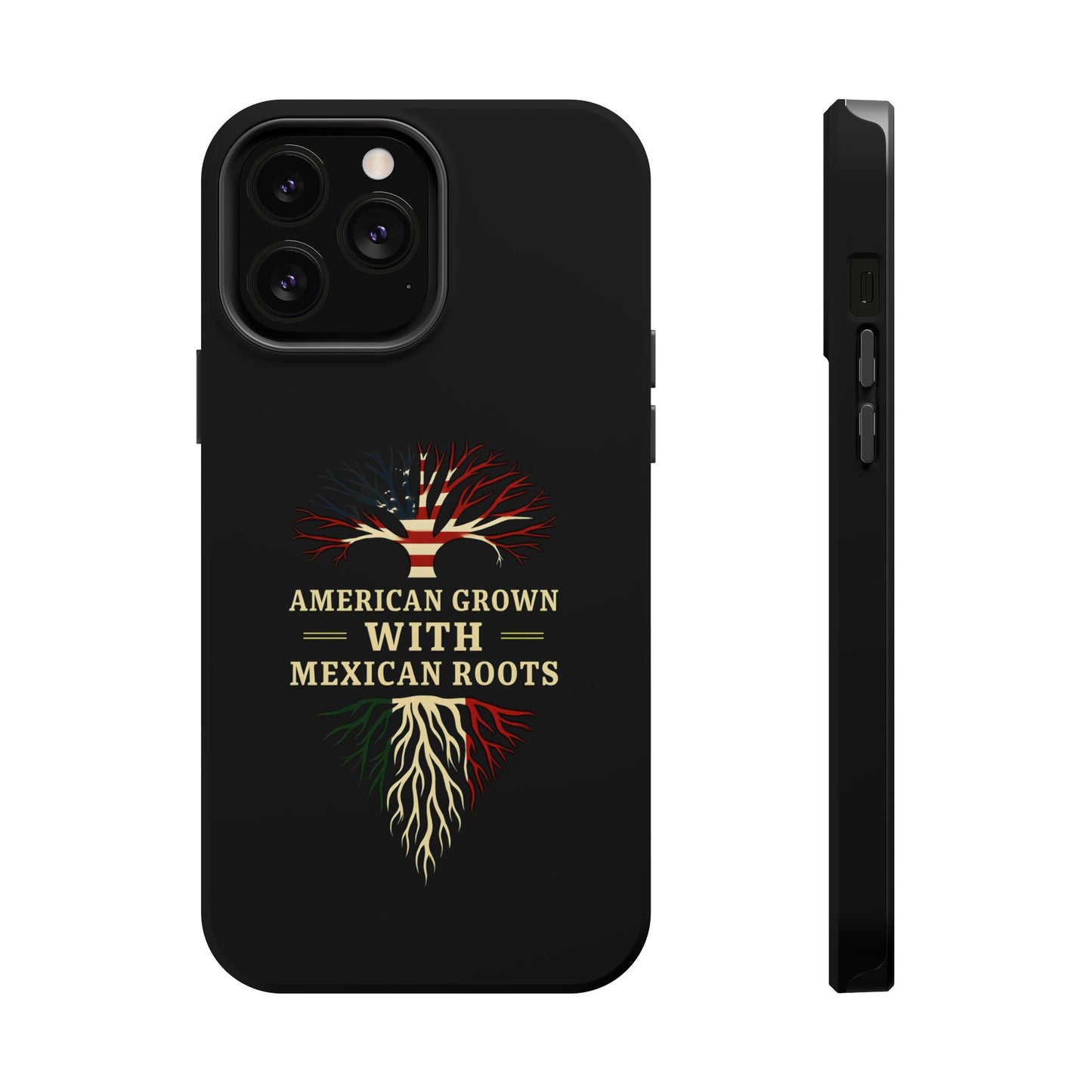American Grown Magnetic Phone Case, Custom Tough Phone Cover, Unique Phone Accessory, Gift for Her, Multicultural Pride