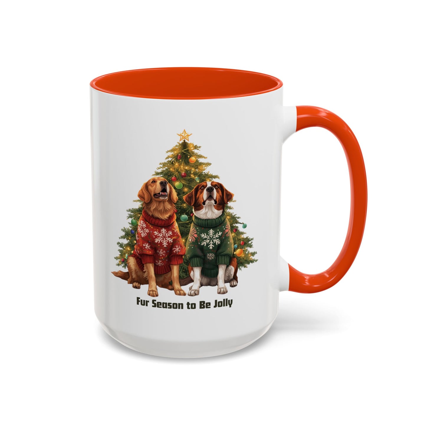Festive Dog-Themed Mug for Pet Lovers, Dog Christmas Mug, Cute Christmas Dog Mug, Custom Dog Mom Mug, Merry Christmas