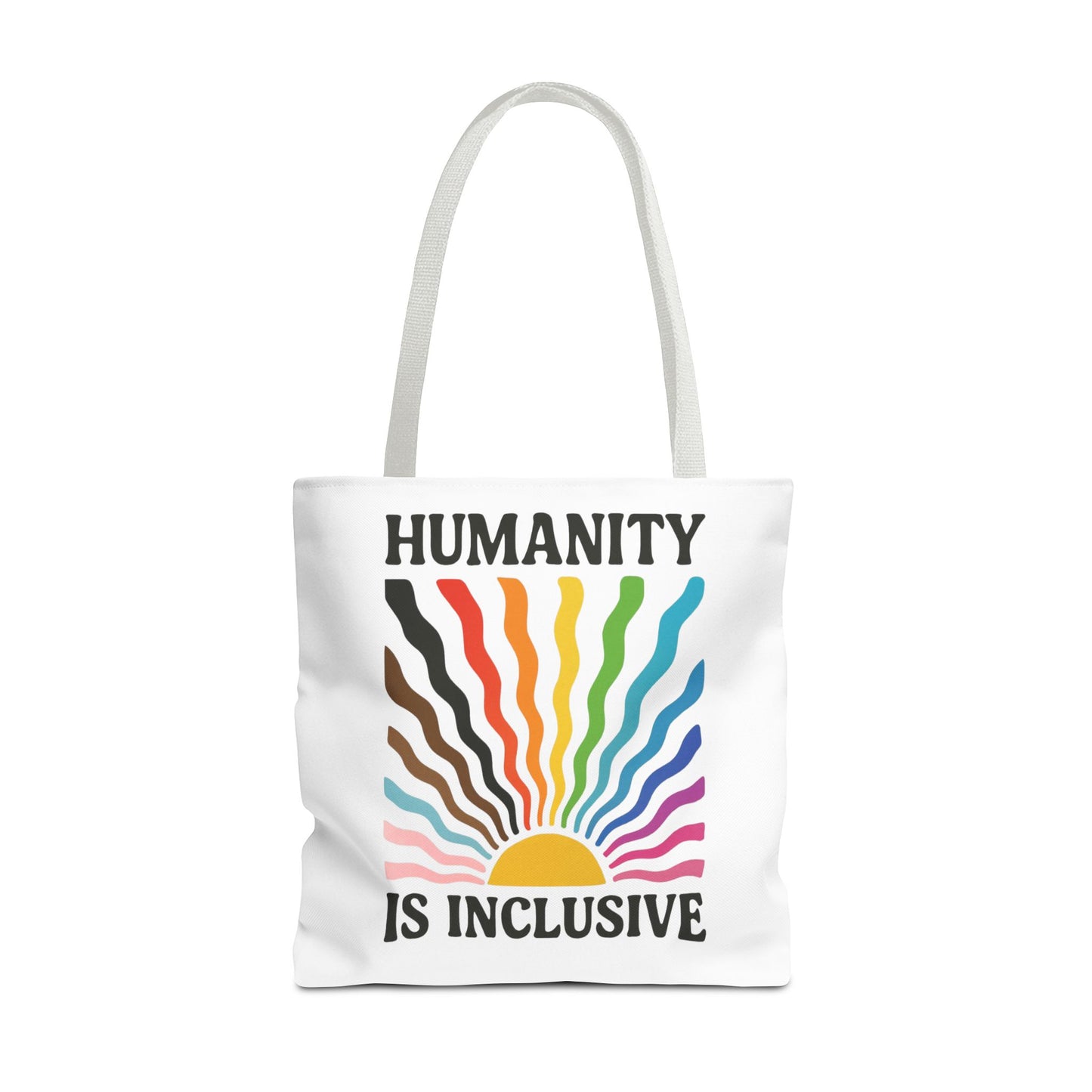 Humanity Is Inclusive Tote Bag, Pride Month Tote, LGBT Tote, Lesbian Tote, Equal Rights Tote, Trans Tote, Gift