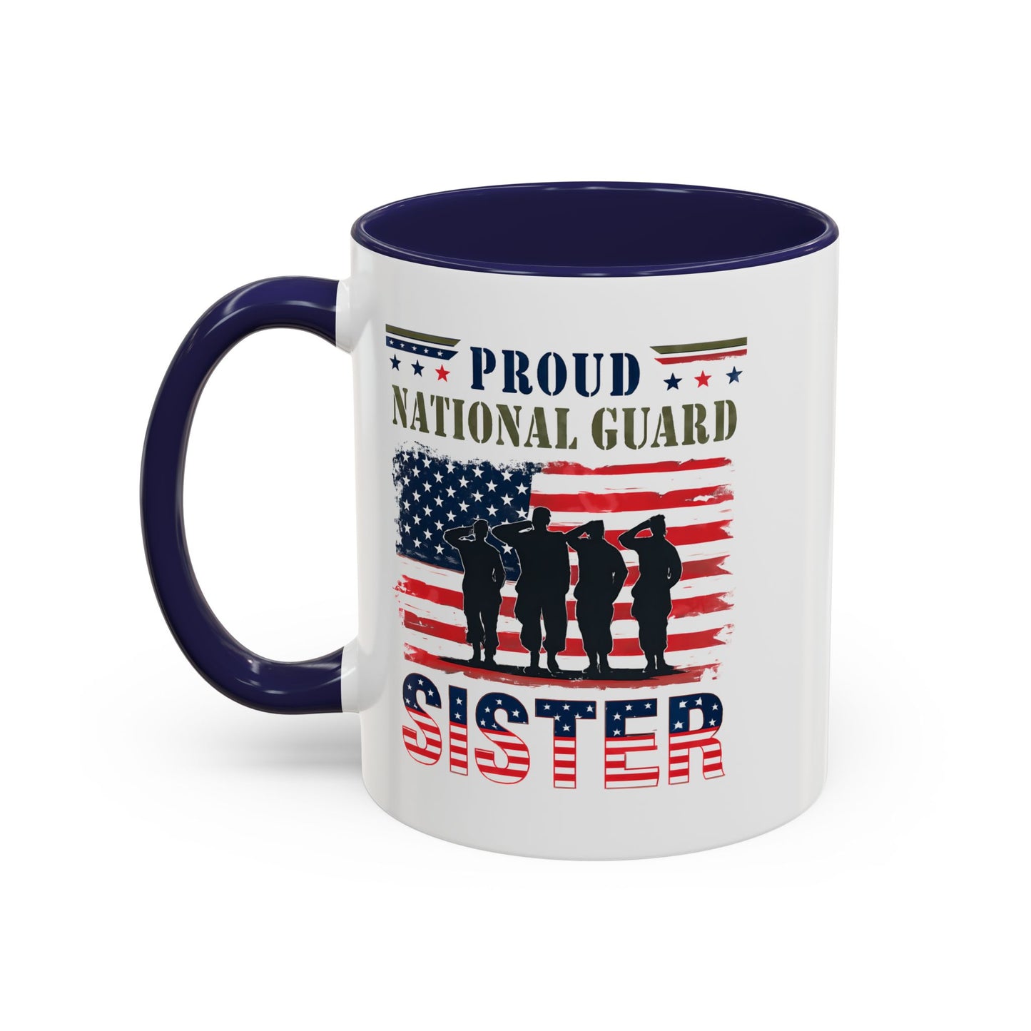 Proud National Guard Sister Mug, Army National Guard, Armed Forces Gift, Veteran Appreciation, Gift For Heroes