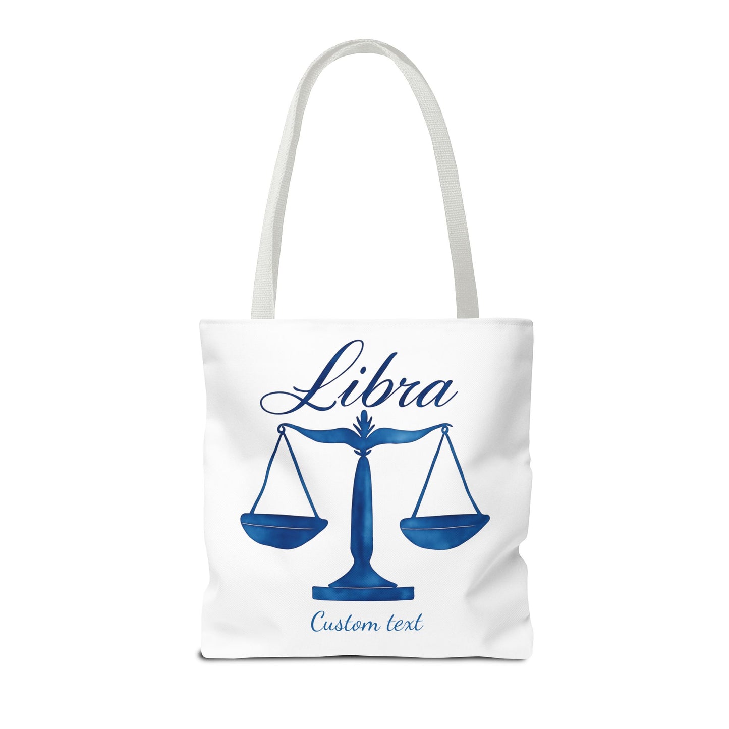 Libra Zodiac Personalized Tote Bag, Artistic Tote Bag, Astrology Lover Tote, Trendy Tote Bag, Unique Weekender Bag