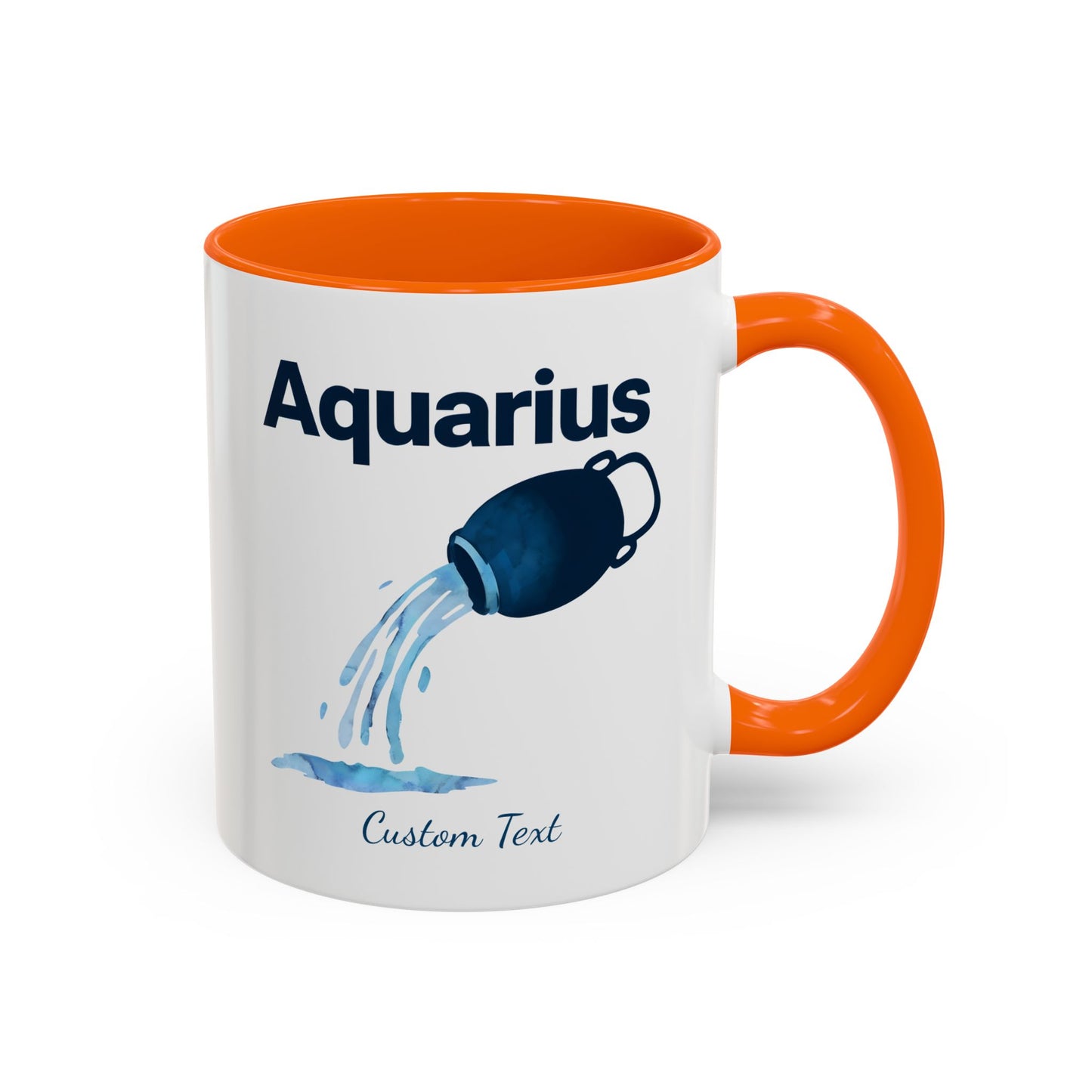 Personalized Aquarius Coffee Mug, Astrology Mug, Star Sign Mug, Zodiac Gift, Aquarius Lover, Custom Mug
