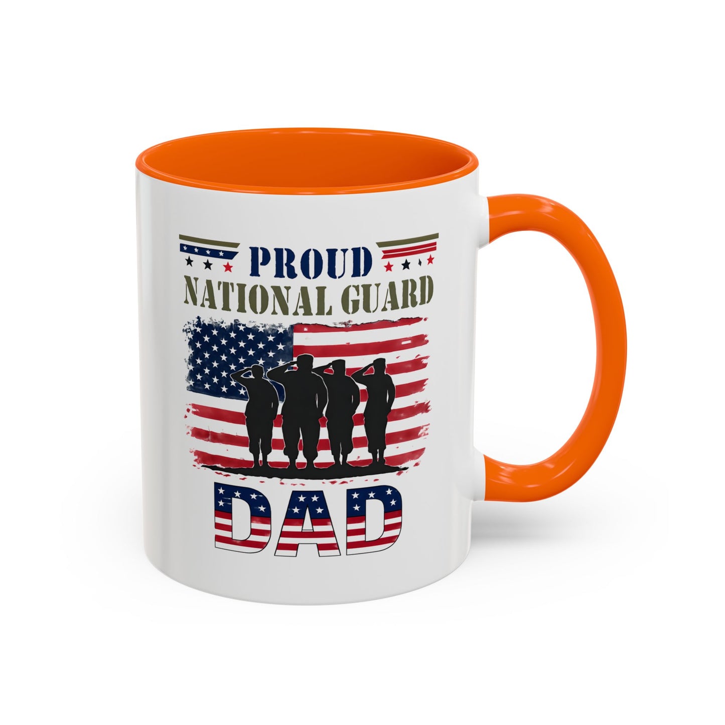 Proud National Guard Dad Coffee Mug, Army National Guard, Veteran Appreciation, Military Family Gift, Gift For Heroes