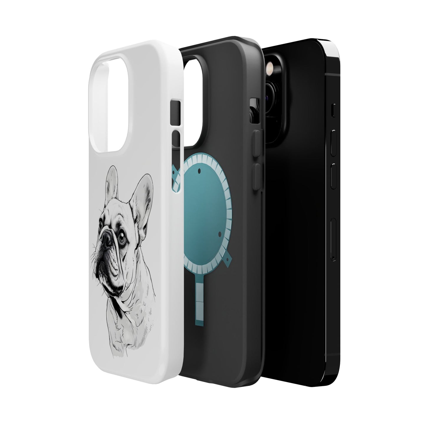 French Bulldog Magnetic Phone Case, Custom Pet Case, Durable Phone Accessories, Gift for Dog Lovers, Unique Phone Protection