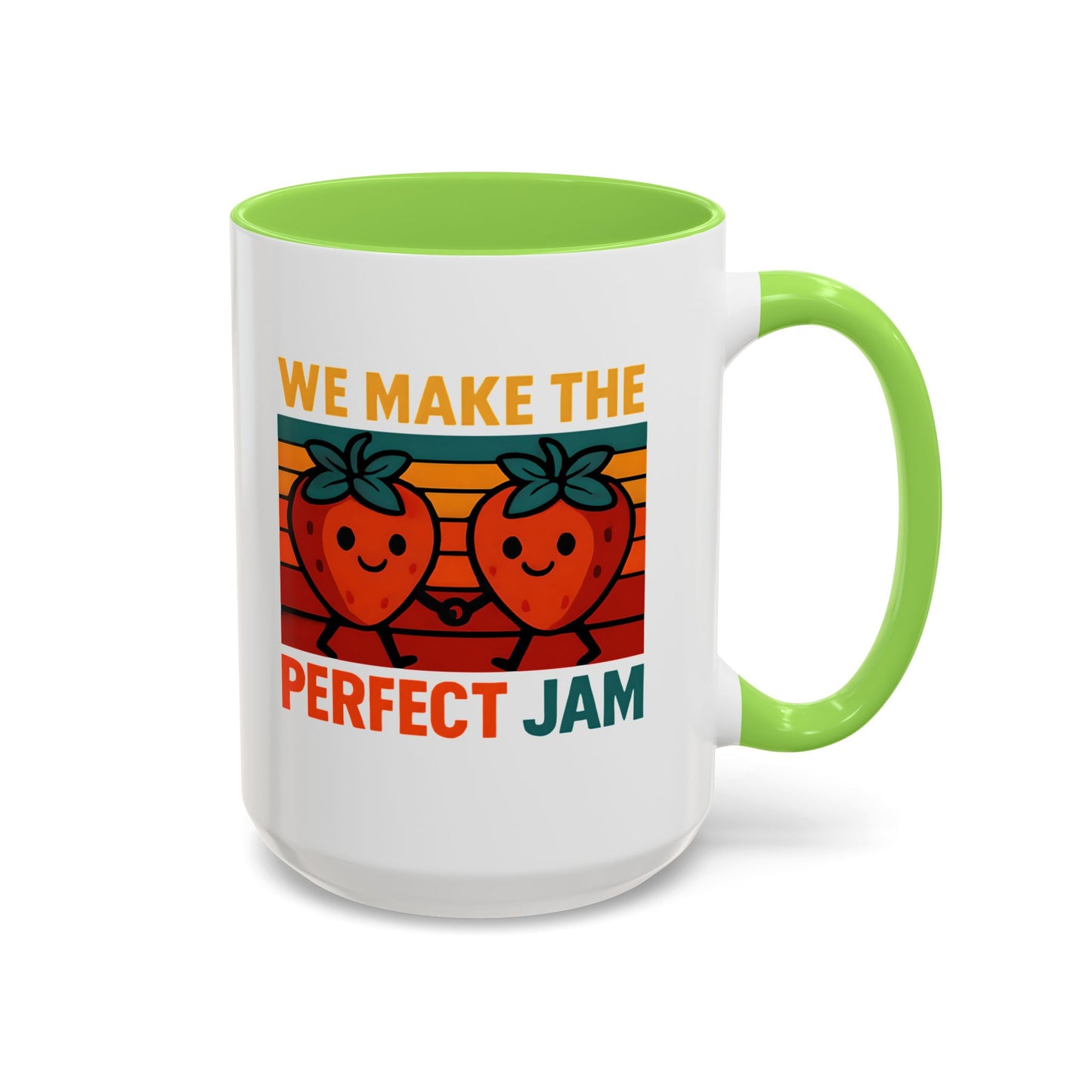 Humorous Strawberry Jam Coffee Mug, Summer Vibes Mug, Strawberry Mug, Food Humor Mug, Hilarious Mug, Gift Idea