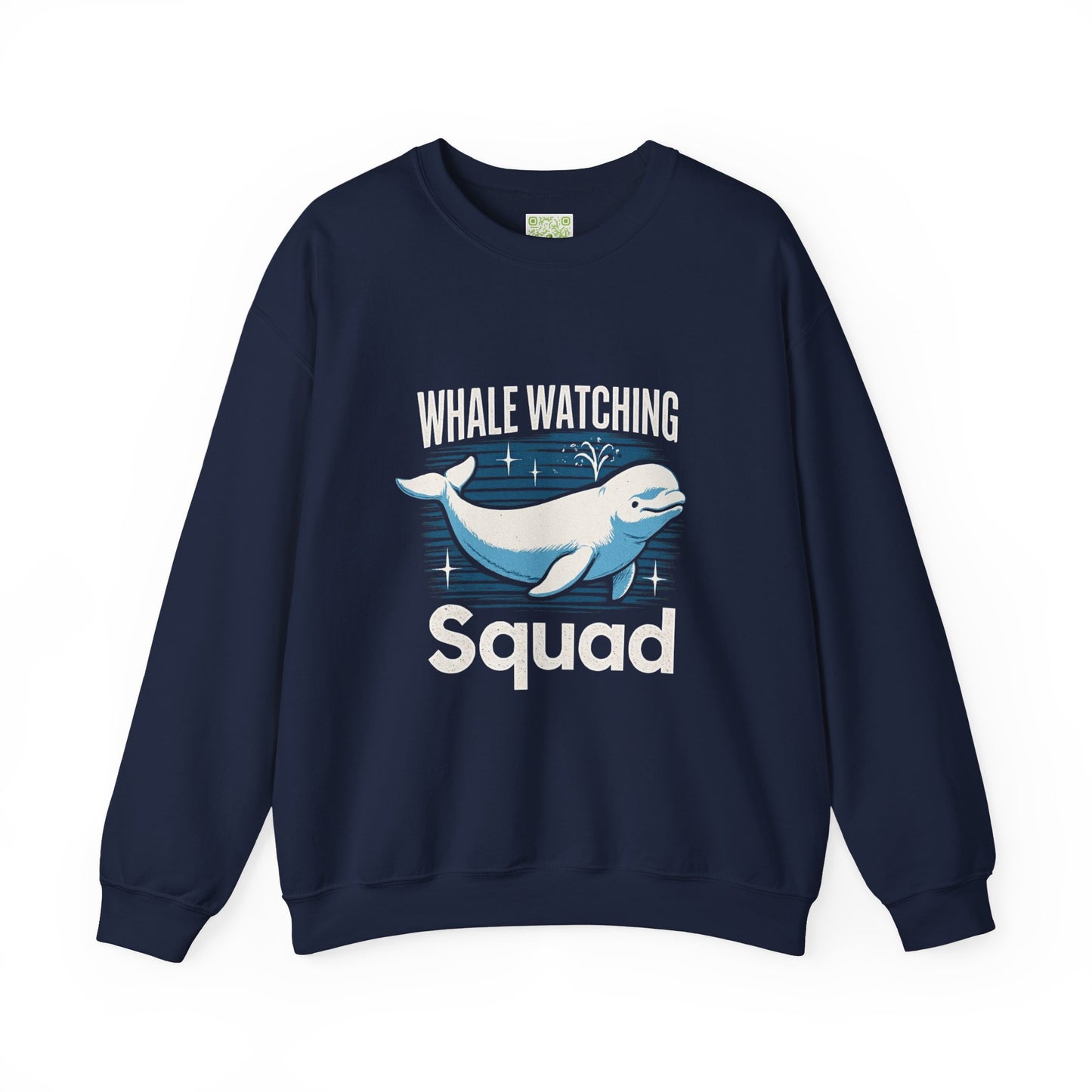 Whale Watching Squad Sweatshirt, Unisex Crewneck, Personalized Whale Watching, Whale Shirt, Whale Gifts, Blue Whale