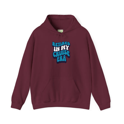Retired in My Cruise Era Hoodie, Cozy Unisex Sweatshirt, Retirement Cruise, Travel Merch, Cruise Vibes Hoodie, Retro