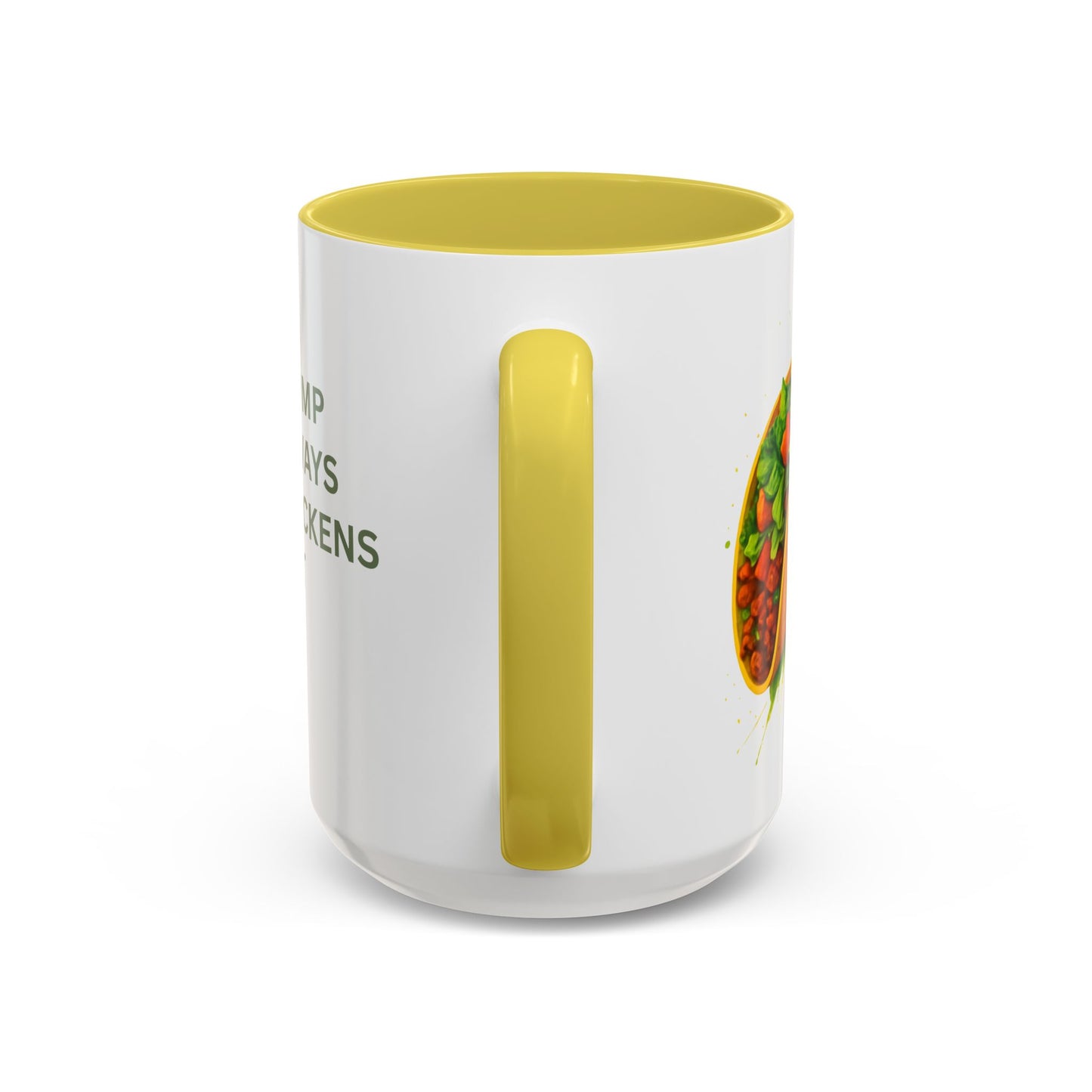 Trump Always Chickens Out TACO Mug, Subtle Anti Trump, Democrat Gift Mug, Funny Liberal Gift, Political Mug