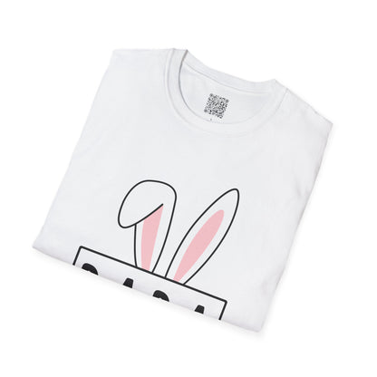 Dada Bunny Ears Unisex Softstyle T-Shirt - Cute Easter Apparel for Aunts