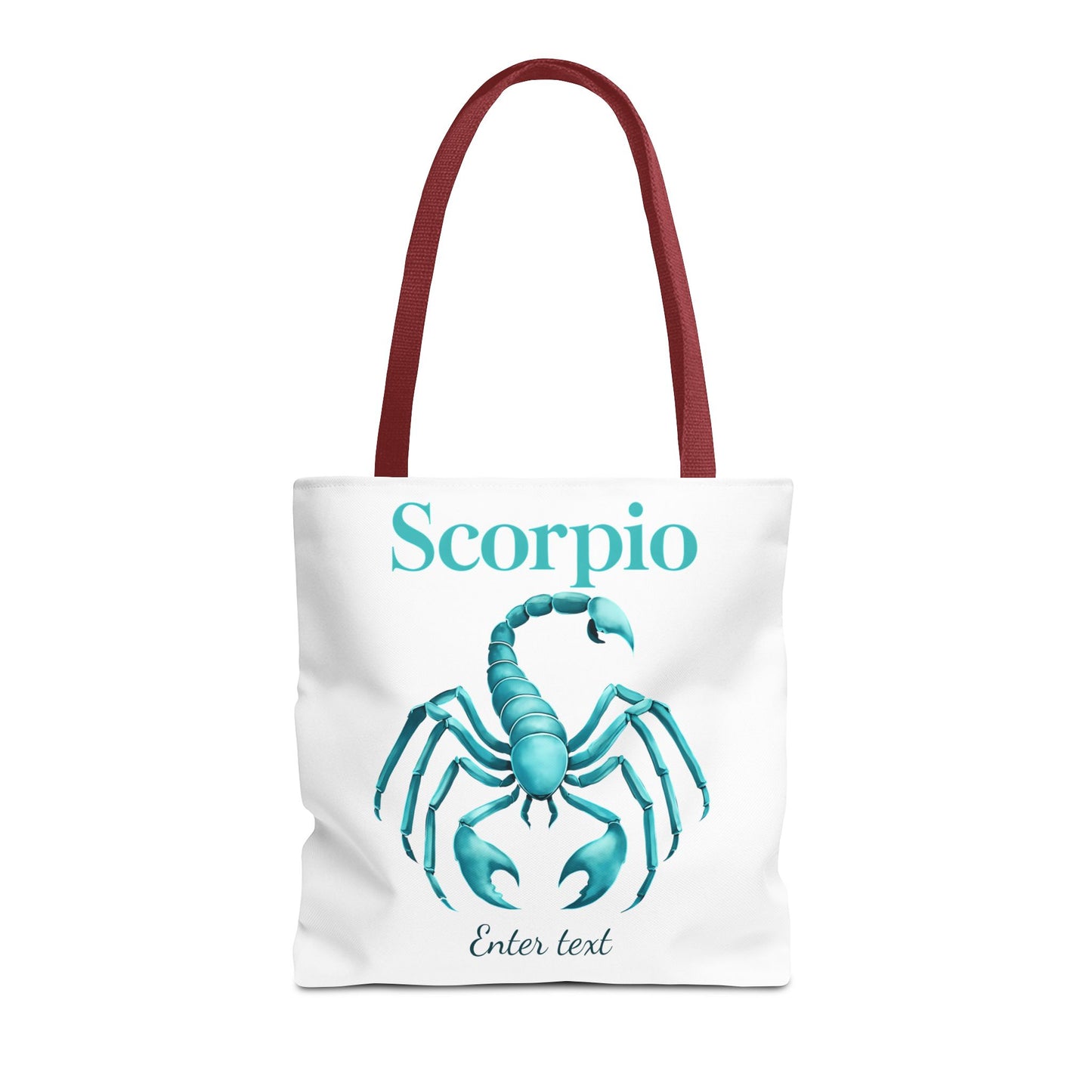 Scorpio Zodiac Personalized Tote Bag, Custom Scorpio Gift, Astrology Tote, Birth Month Gift, Scorpio Sign Present