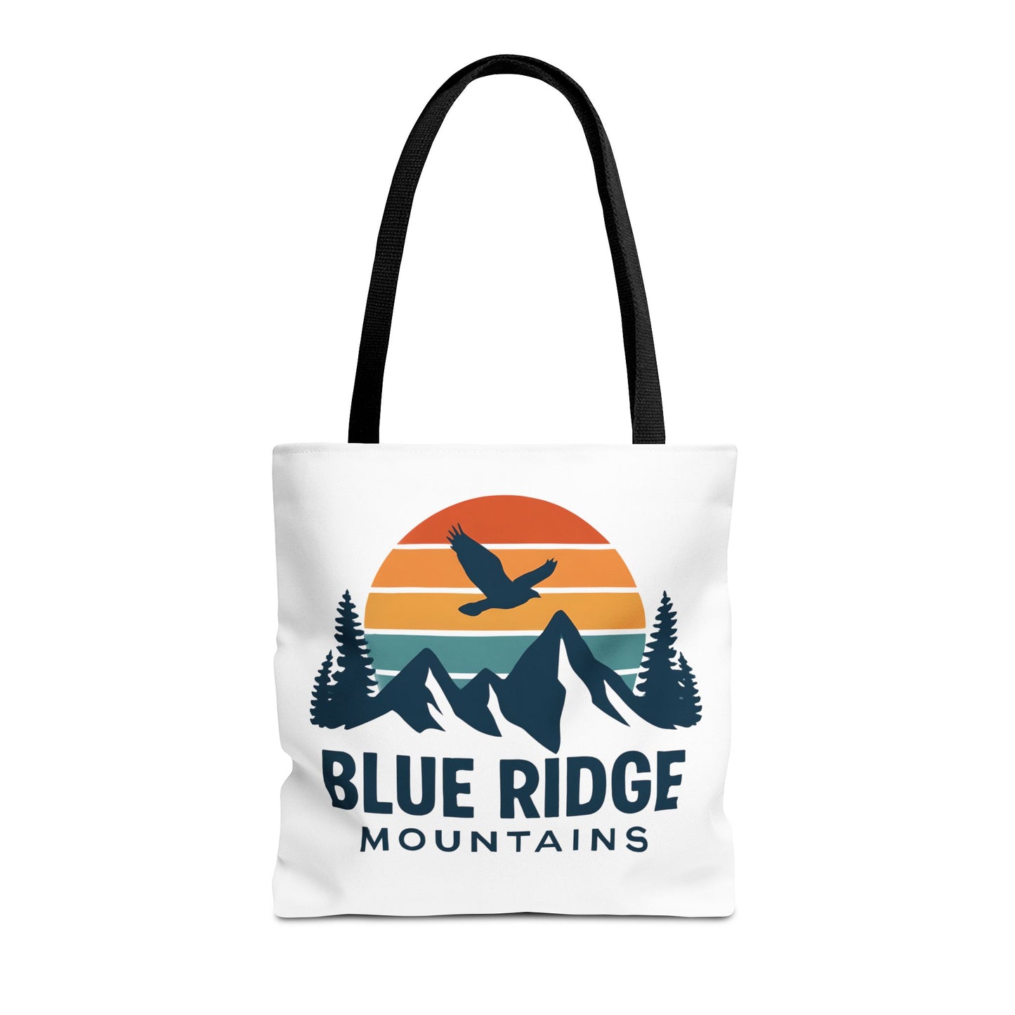 Blue Ridge Mountains Tote, Blue Ridge Parkway Bag, Appalachian Trail Tote, Smokey Mountains Gift, North Carolina Gift
