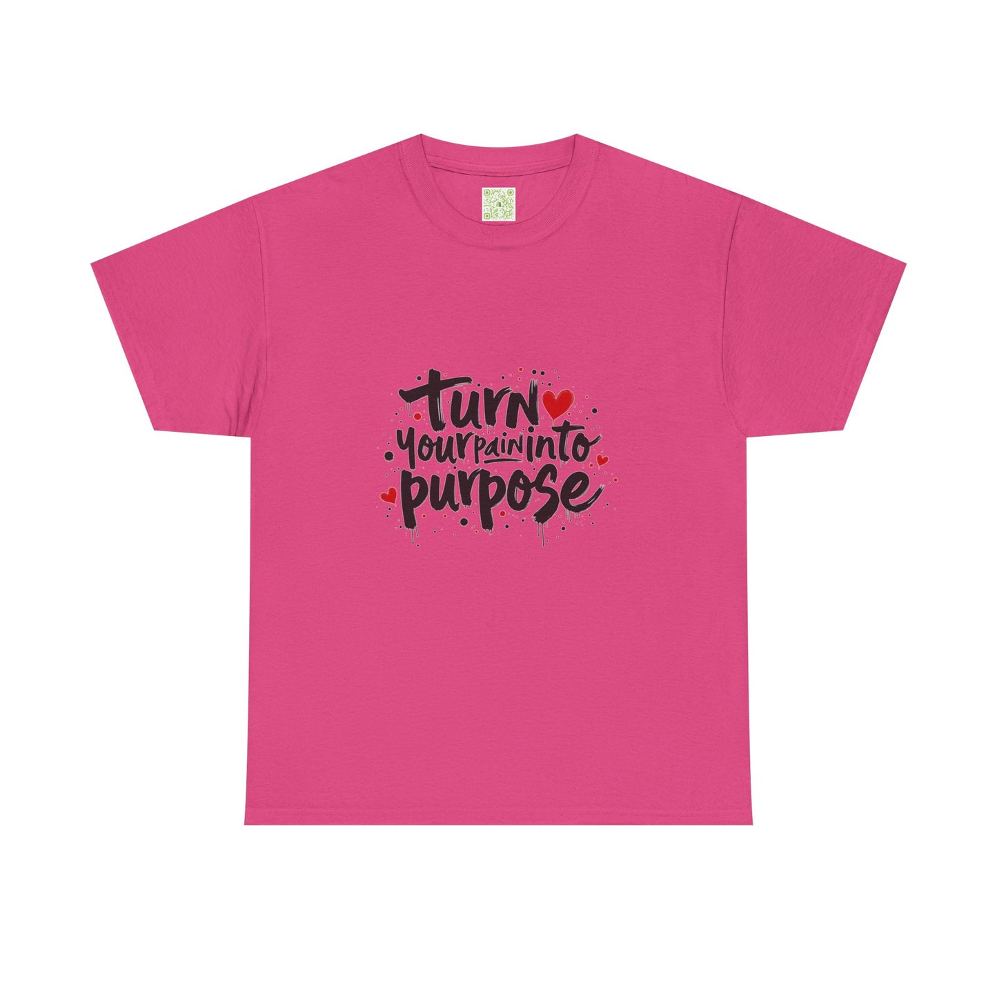 Enneagram Four Shirt, Turn Pain into Purpose Tee, Personality Type 4, Enneagram 4 Tee, Self Growth, Enneagram Types Gift