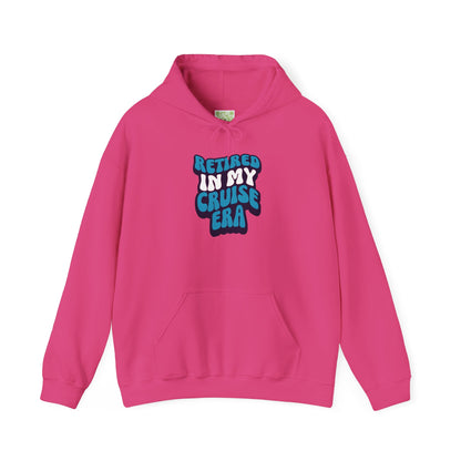 Retired in My Cruise Era Hoodie, Cozy Unisex Sweatshirt, Retirement Cruise, Travel Merch, Cruise Vibes Hoodie, Retro