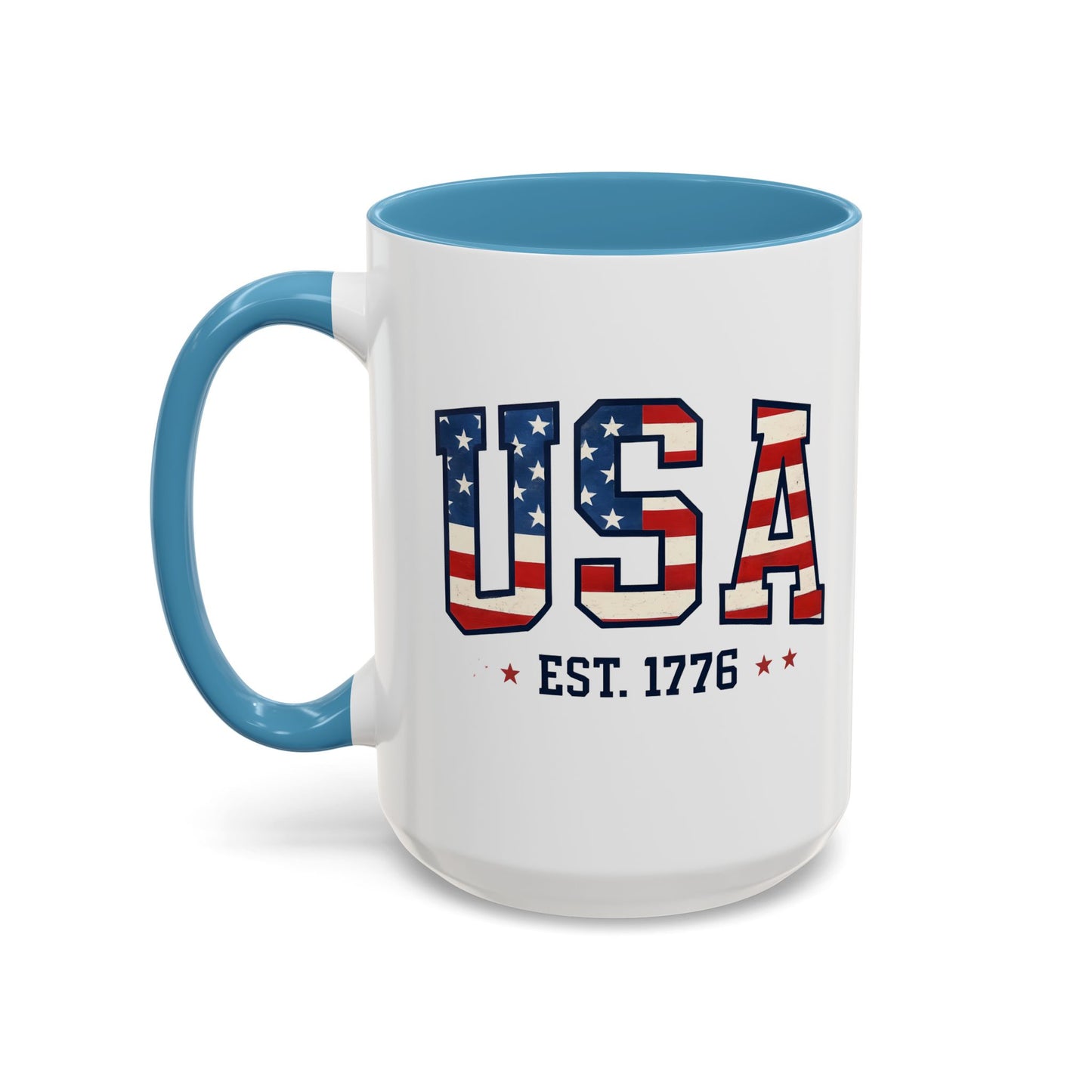 USA Patriotic Coffee Mug, Memorial Day Mug, American Flag Mug, Patriotic Mug, Freedom Cup, USA Flag Mug, Fourth of July