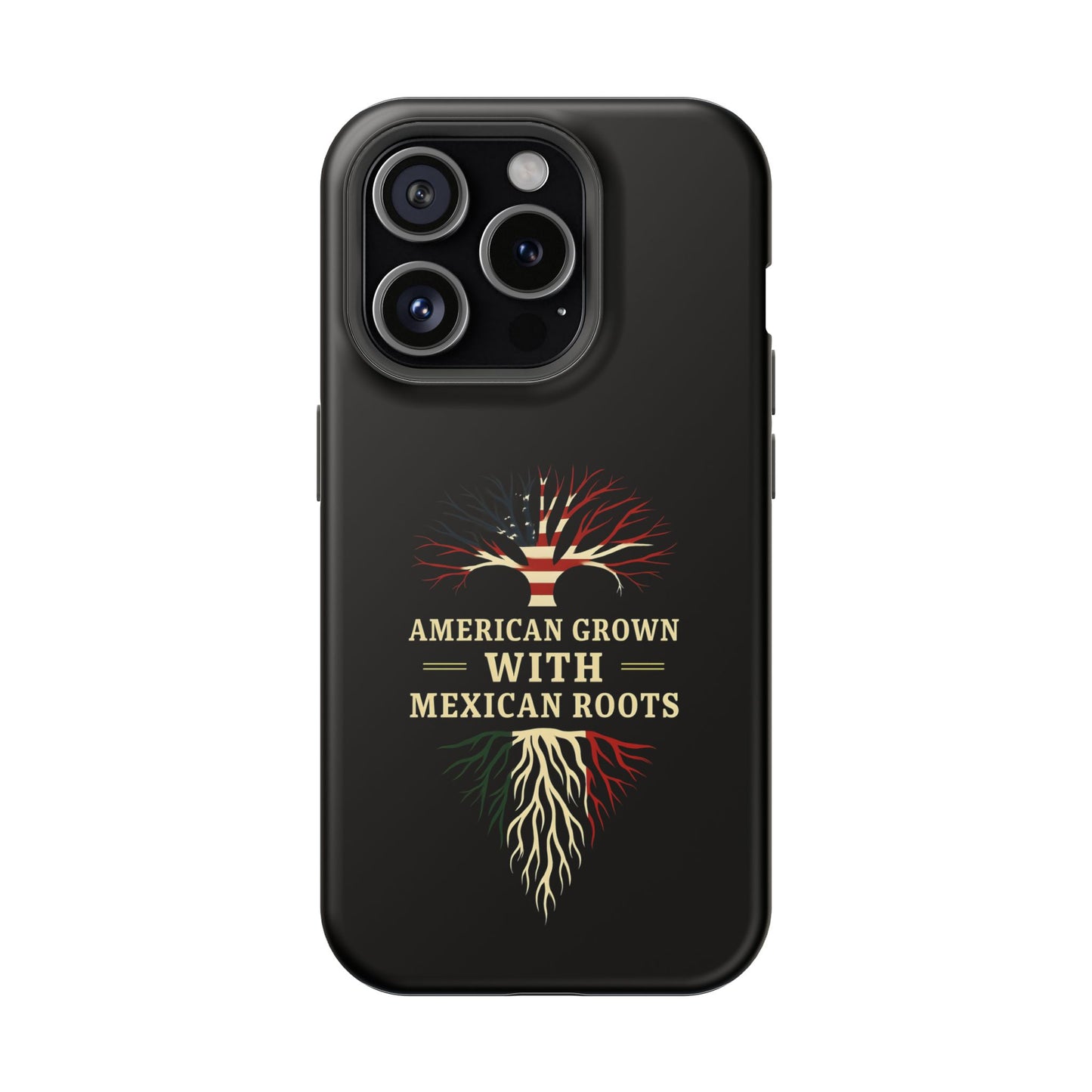 American Grown Magnetic Phone Case, Custom Tough Phone Cover, Unique Phone Accessory, Gift for Her, Multicultural Pride