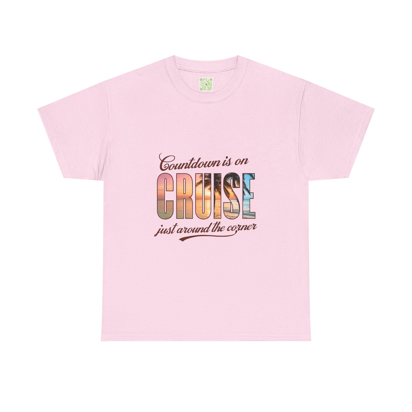 Cruise Countdown Heavy Cotton Tee, Cruise Squad 2025 Shirt, Family Vacation 2025 Tee, Family Cruise Shirt, Custom Travel Shirt