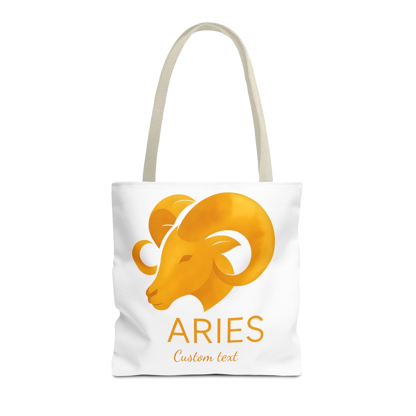 Aries Zodiac Personalized Tote Bag, Artistic Tote Bag, Astrology Bag, Unique Tote Bag, Aries Birthday Gift