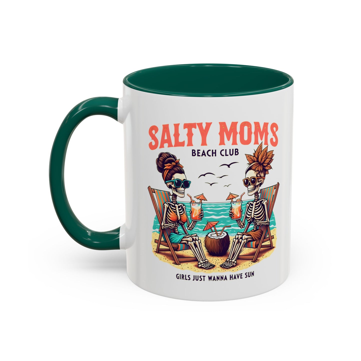 Bonus Mom Gift, Salty Moms Beach Club Mug, Salty Mug, Summer Mom Mug, Hot Mom Summer, Beach Club Mug, Stay Salty Mug, Beach Days