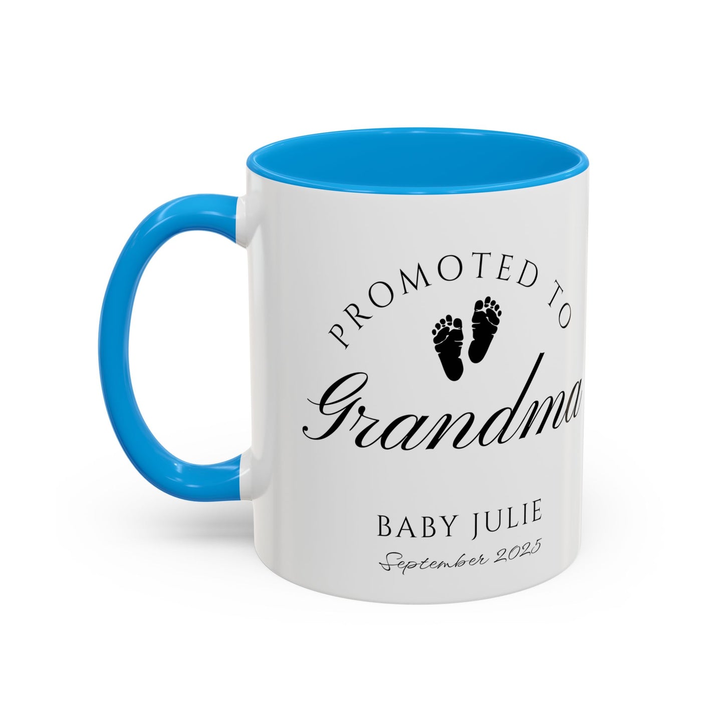Promoted to Grandma Mug, Pregnancy Announcement Coffee Cup, Baby Reveal Gift, New Grandparent Mug, Grandma to Be Gift, Custom Baby Announcement