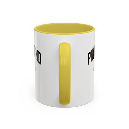 Seattle, Tacoma, Puget Sound Washington Accent Coffee Mug, Tacoma, Puget Sound Gift, Puget Sound WA, Washington Souvenir, Puget Sound Mug