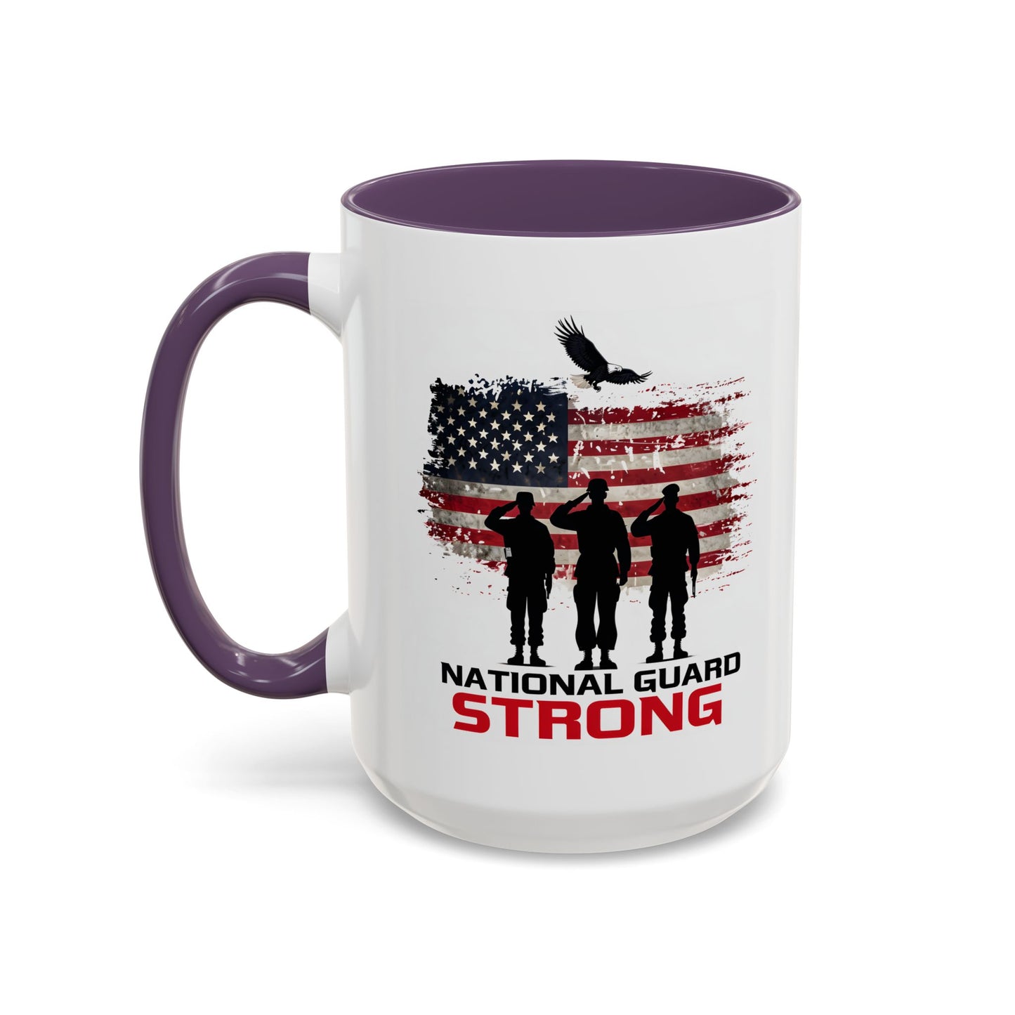 Patriotic National Guard Coffee Mug, Air National Guard, Army Wife Mug, Gift for Soldier, Army Veteran Gift, Army Dad Mug