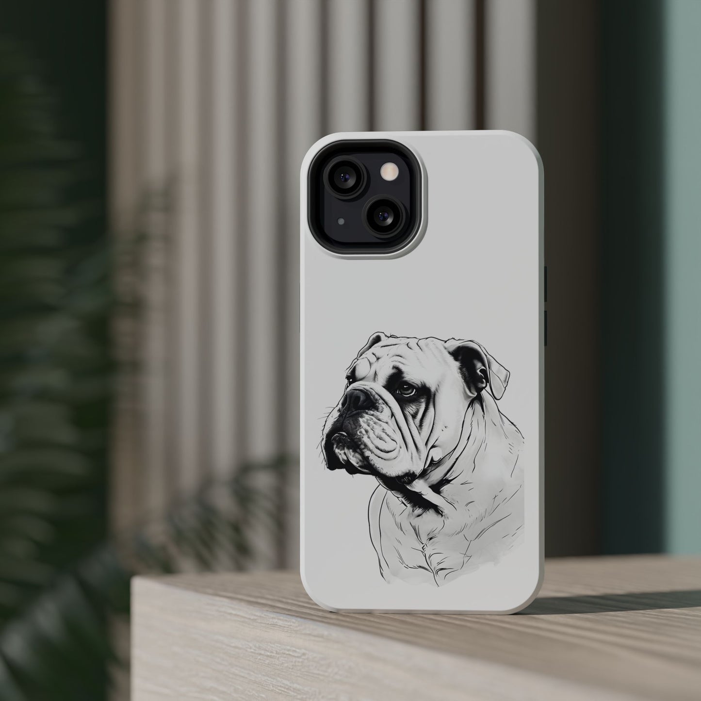 Bulldog Magnetic Tough Cases - Durable Phone Protection, Pet Lovers Gift, Animal Accessories, Unique Design, Personalized Tech